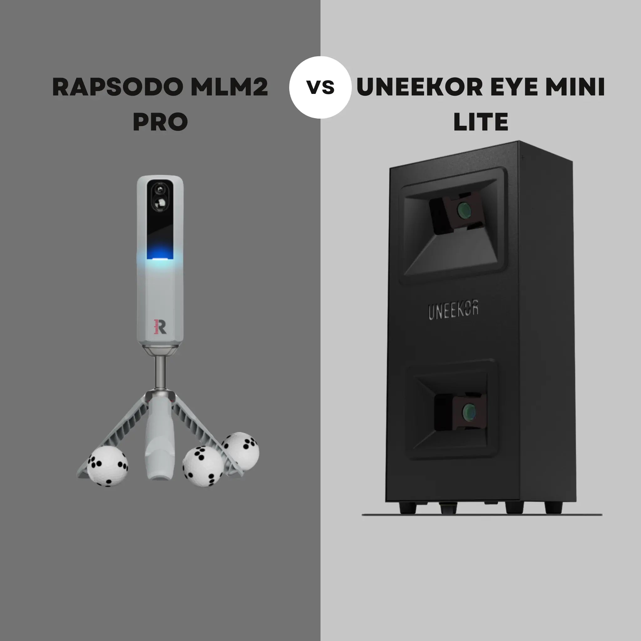 Rapsodo MLM2 Pro vs. Uneekor Eye Mini Lite: Best Portable Launch Monitor for Golfers