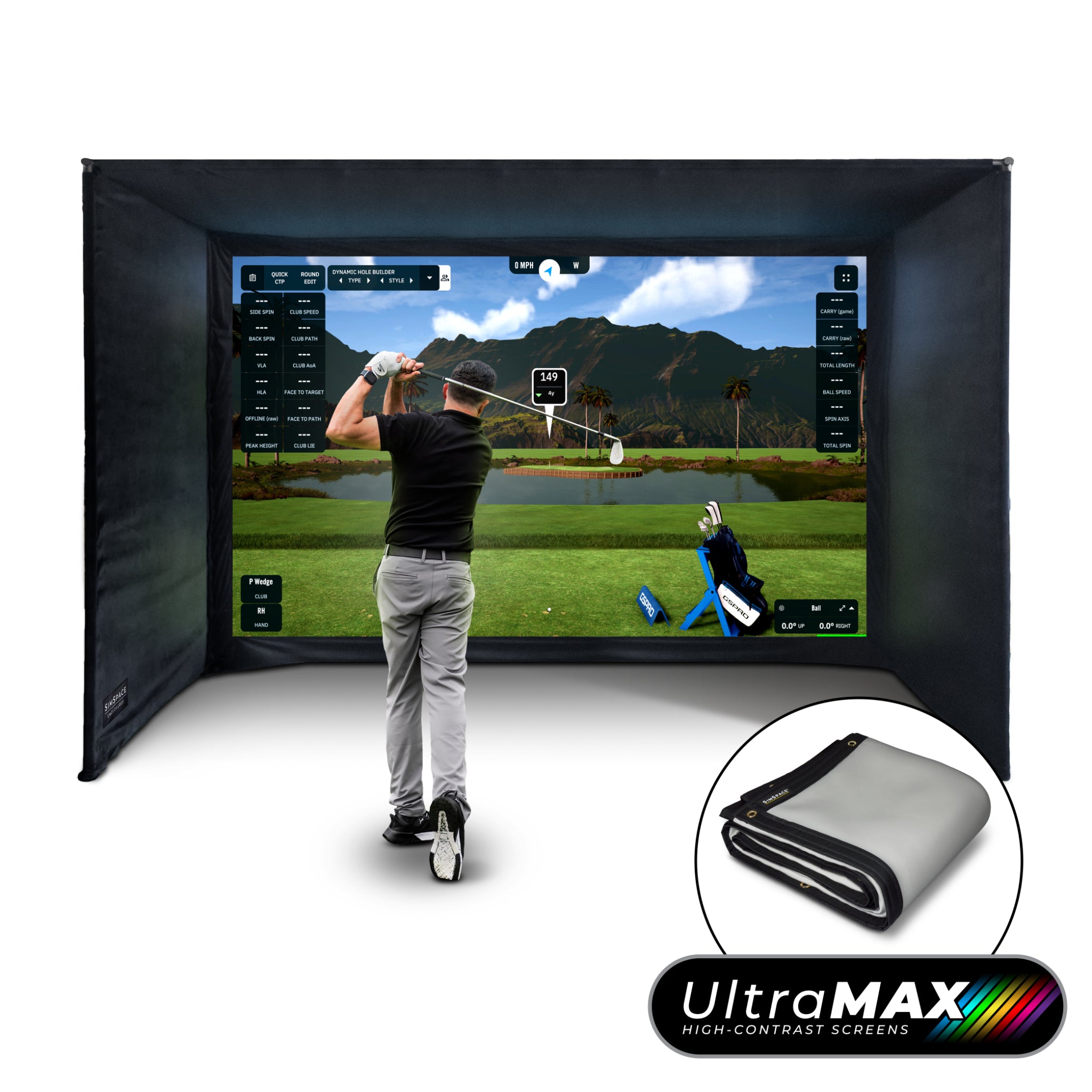 SimSpace UltraMax Golf Enclosure