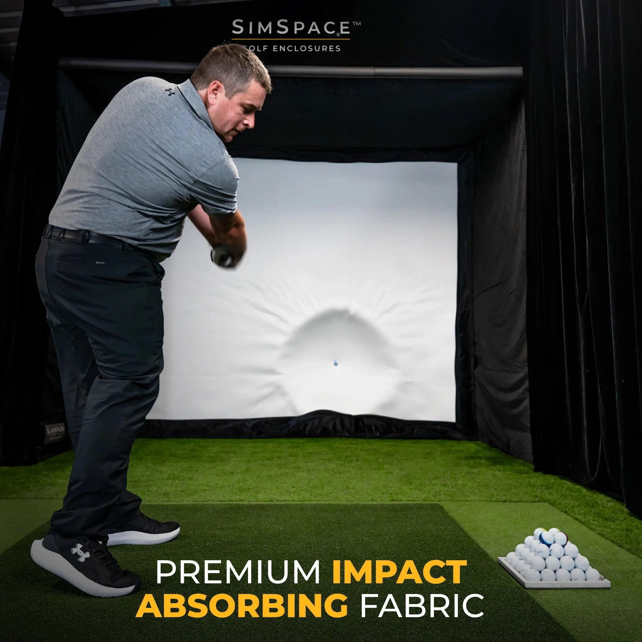 SimSpace - SimSpace Golf Simulator Enclosure