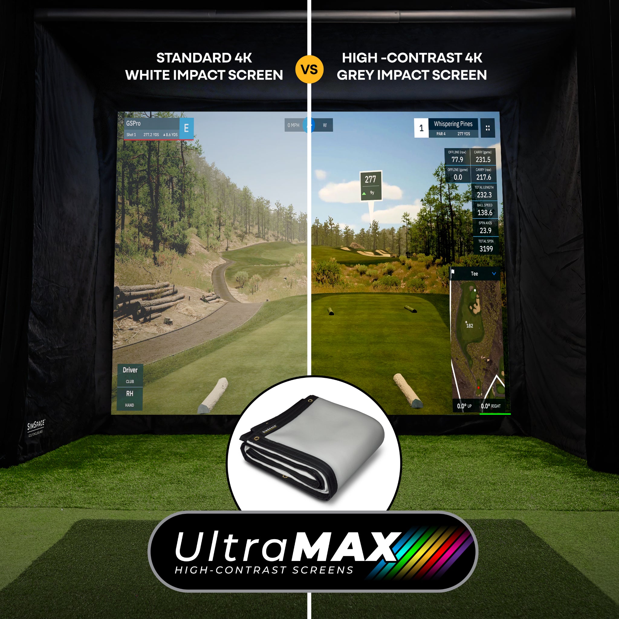 SimSpace UltraMax Golf Enclosure