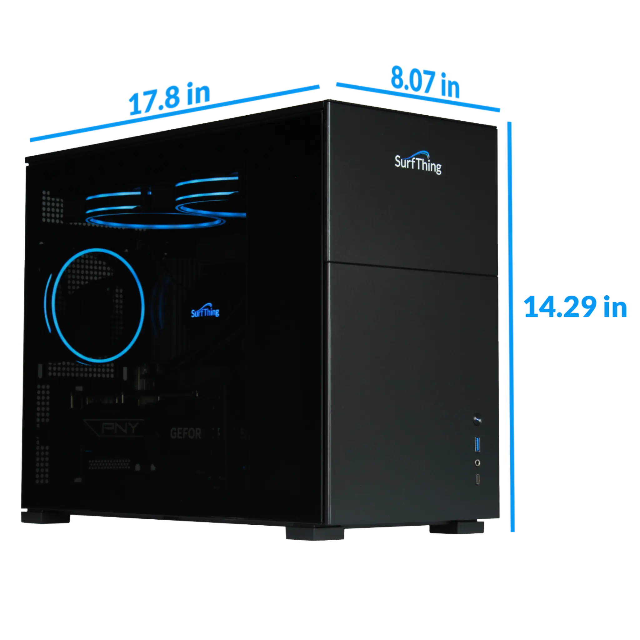 SurfThing - SurfThing SG3-5802 Golf Simulator and Gaming Computer