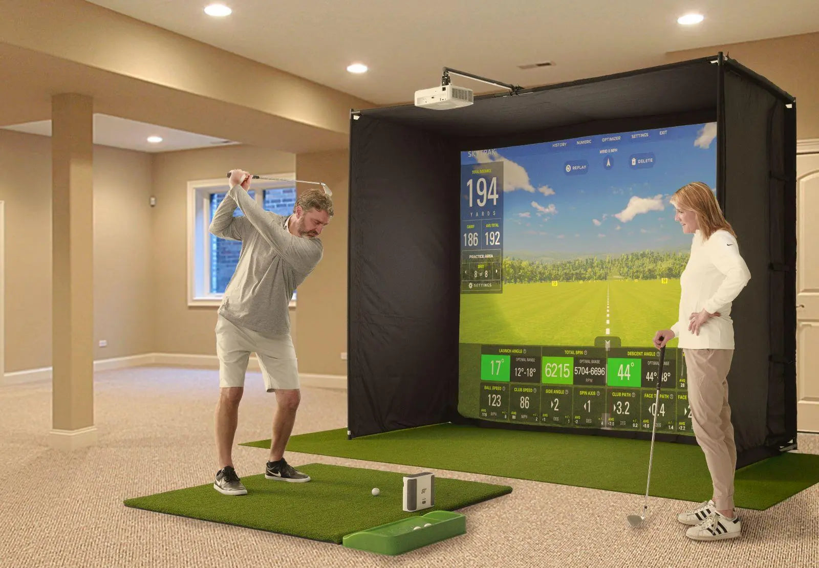 Skytrak - SkyTrak+ Majestic Golf Simulator