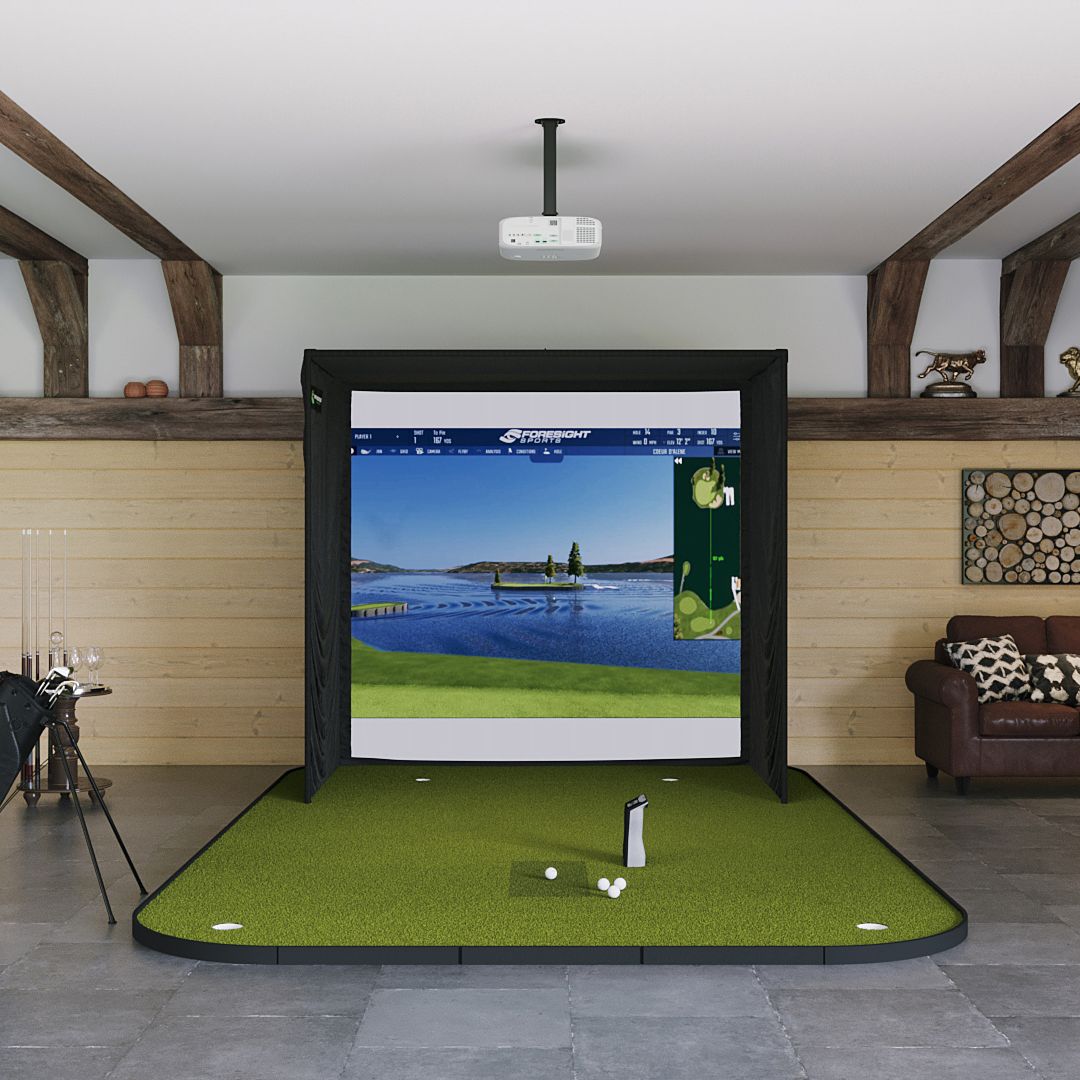 Foresight Sports GCQuad SIG8 Golf Simulator Golf Simulator Foresight Sports SIG8 Golf Simulator Flooring None