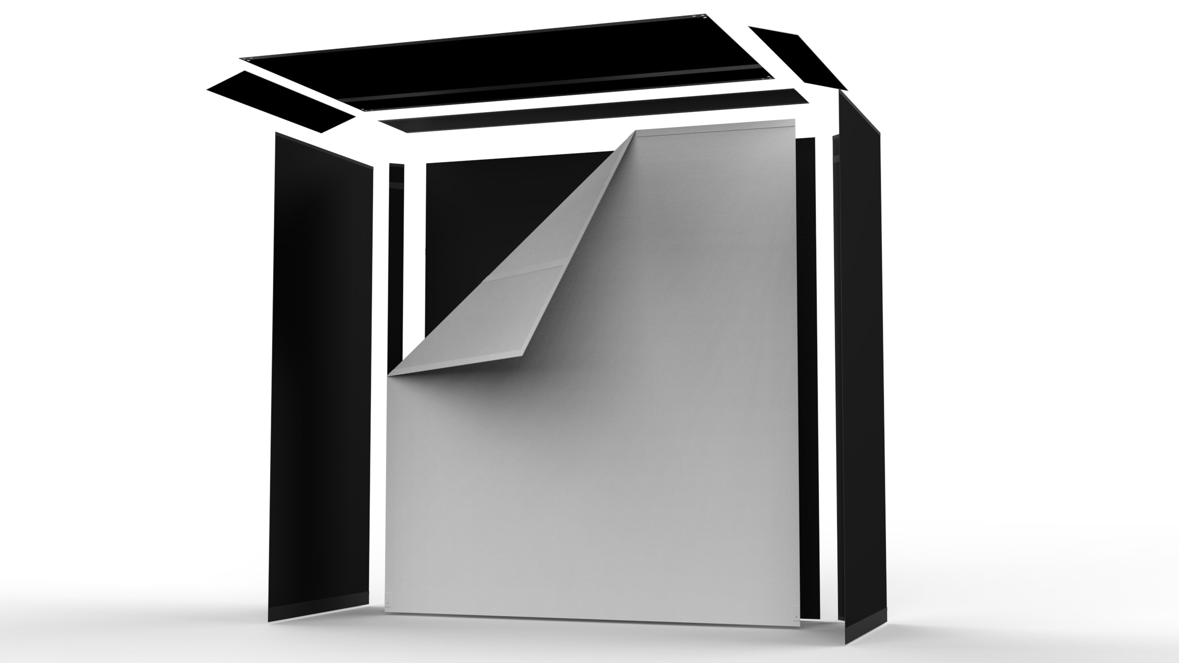 The SportScreen Vanish Series Retractable Golf Enclosure