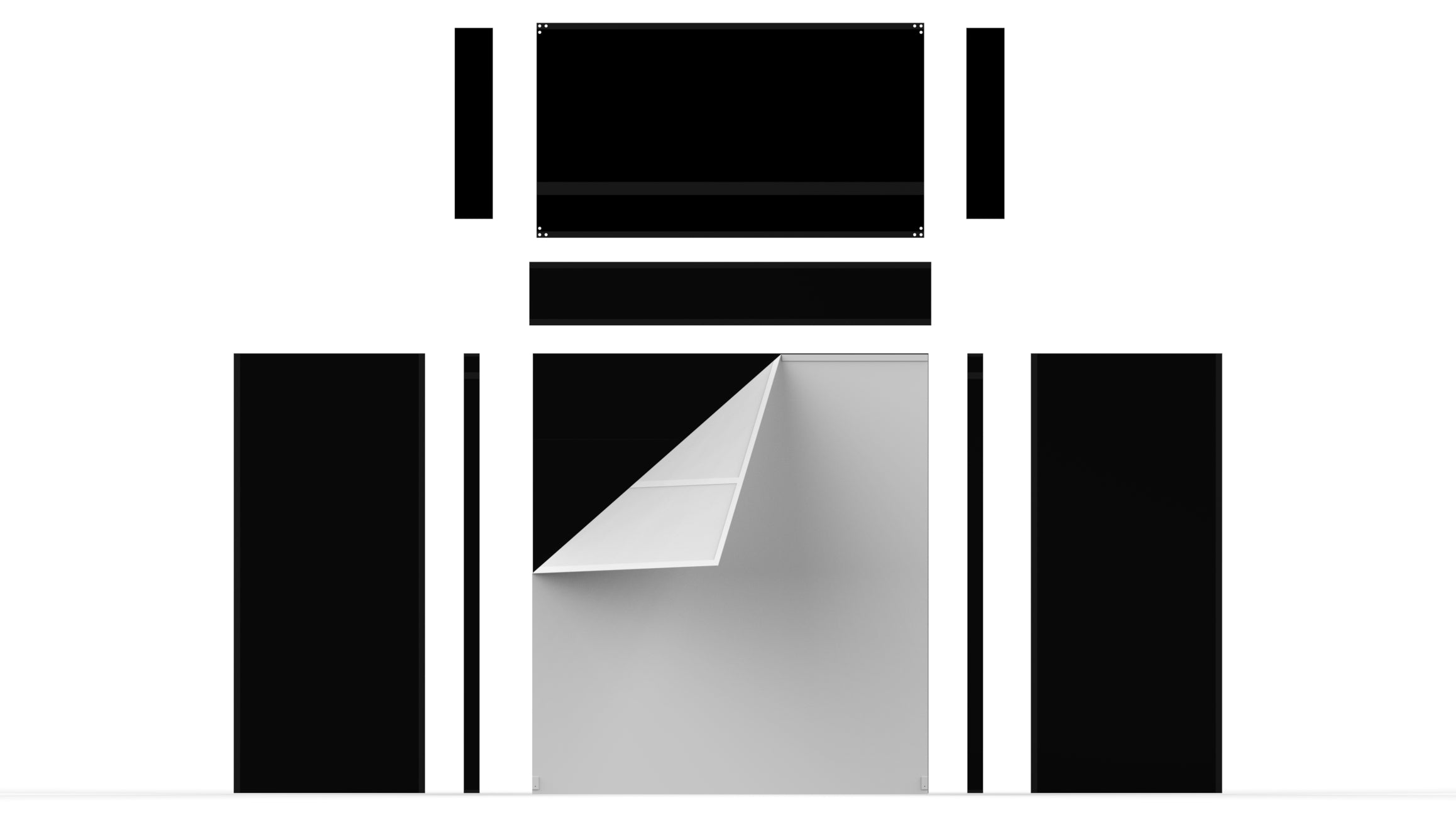 The SportScreen Vanish Series Retractable Golf Enclosure