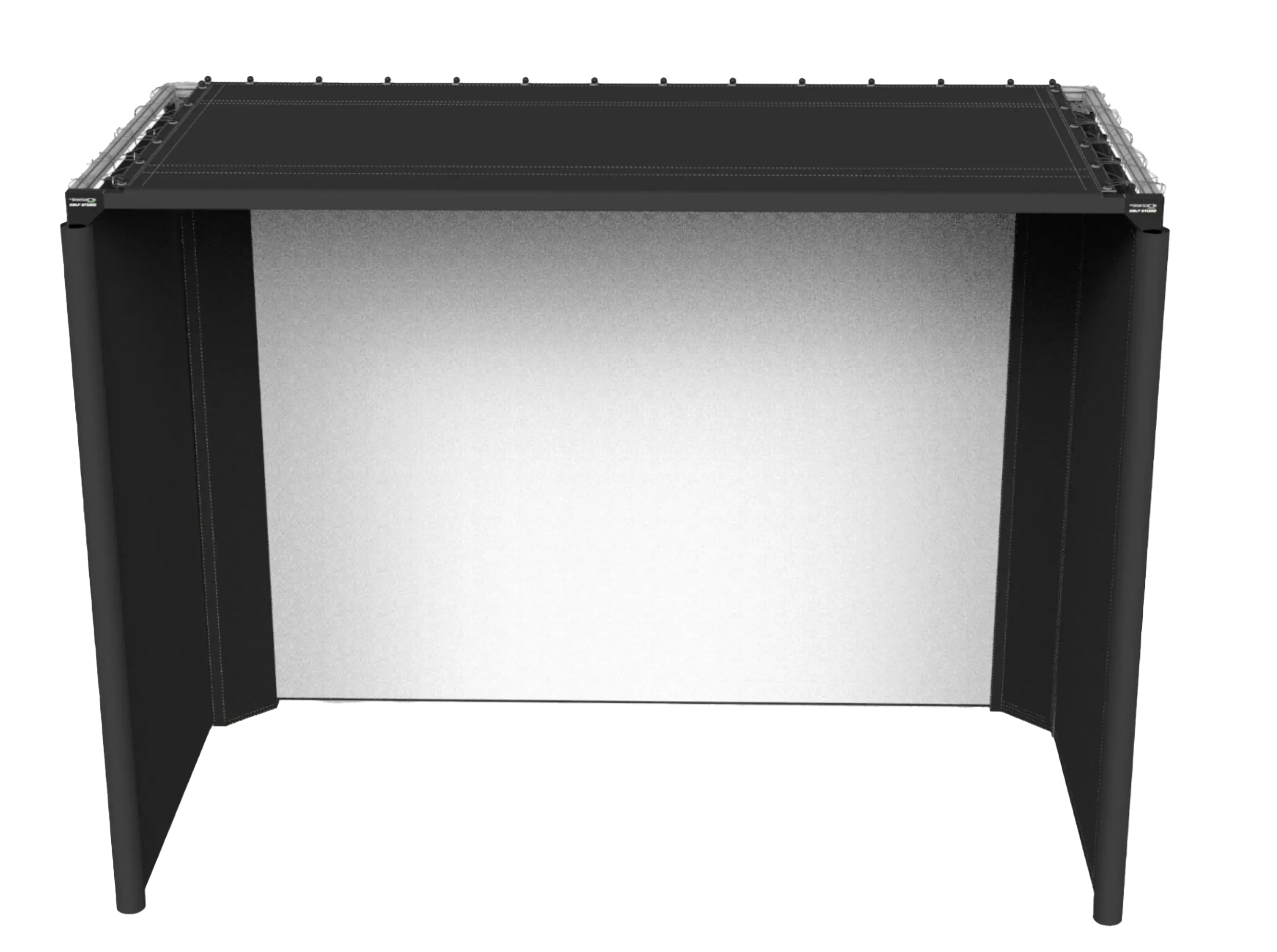 Front view of the SportScreen Parlour Series Golf Enclosure