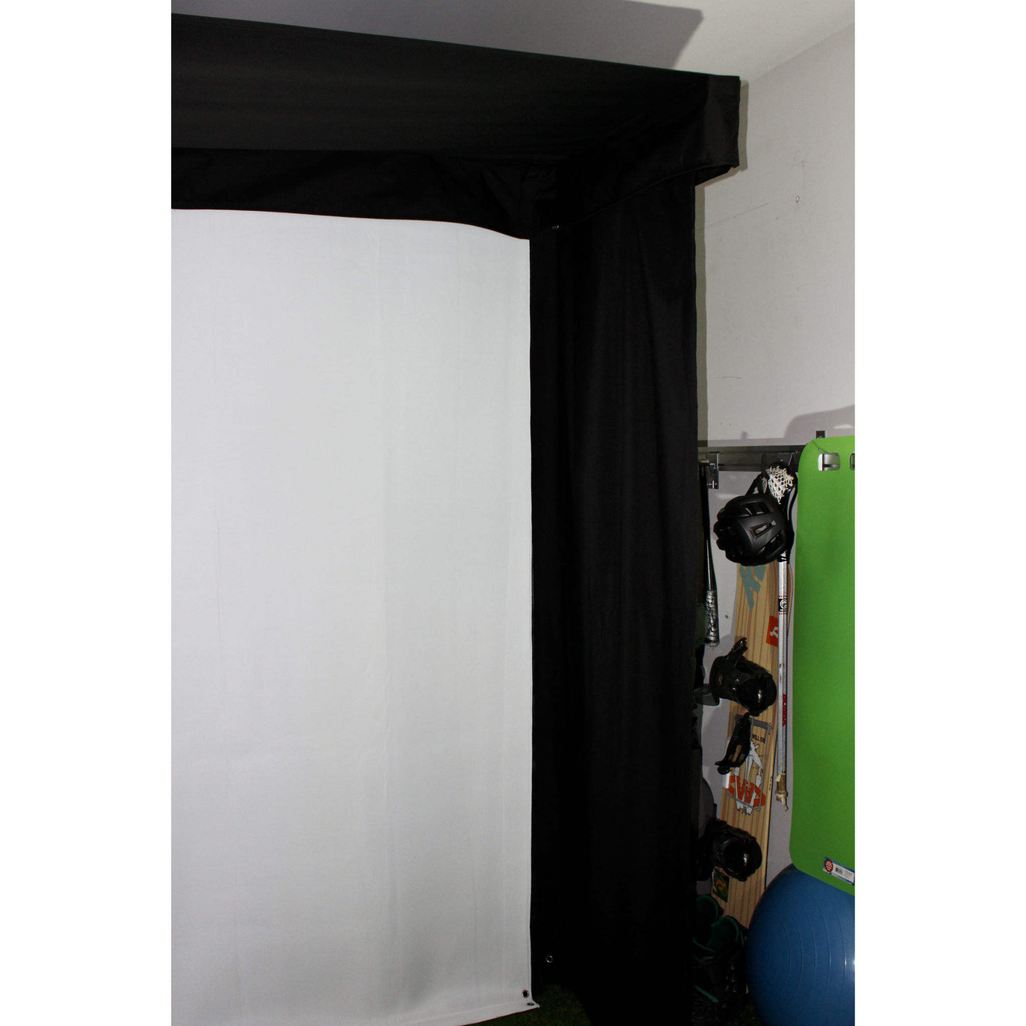 The SportScreen Vanish LITE Golf Simulator Enclosure