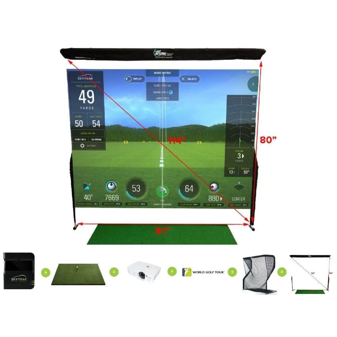 SkyTrak - SkyTrak Home Simulator Package