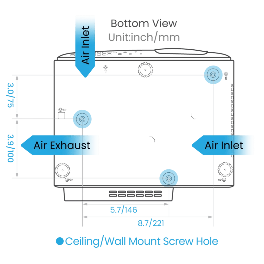 BenQ TK710STi 4K Simulator Projector