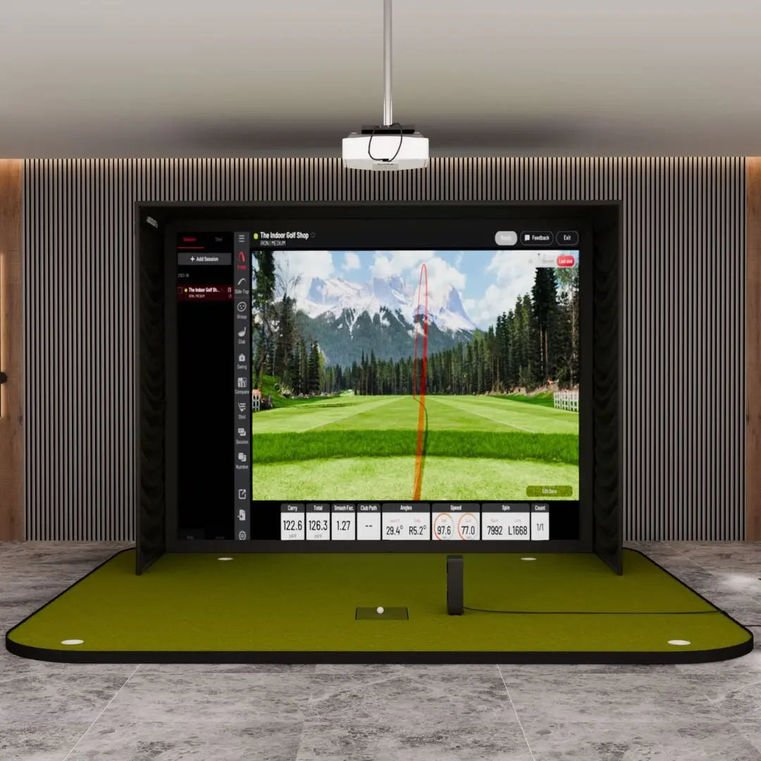 Uneekor - Uneekor EYE MINI LITE SIG12 Golf Simulator Package