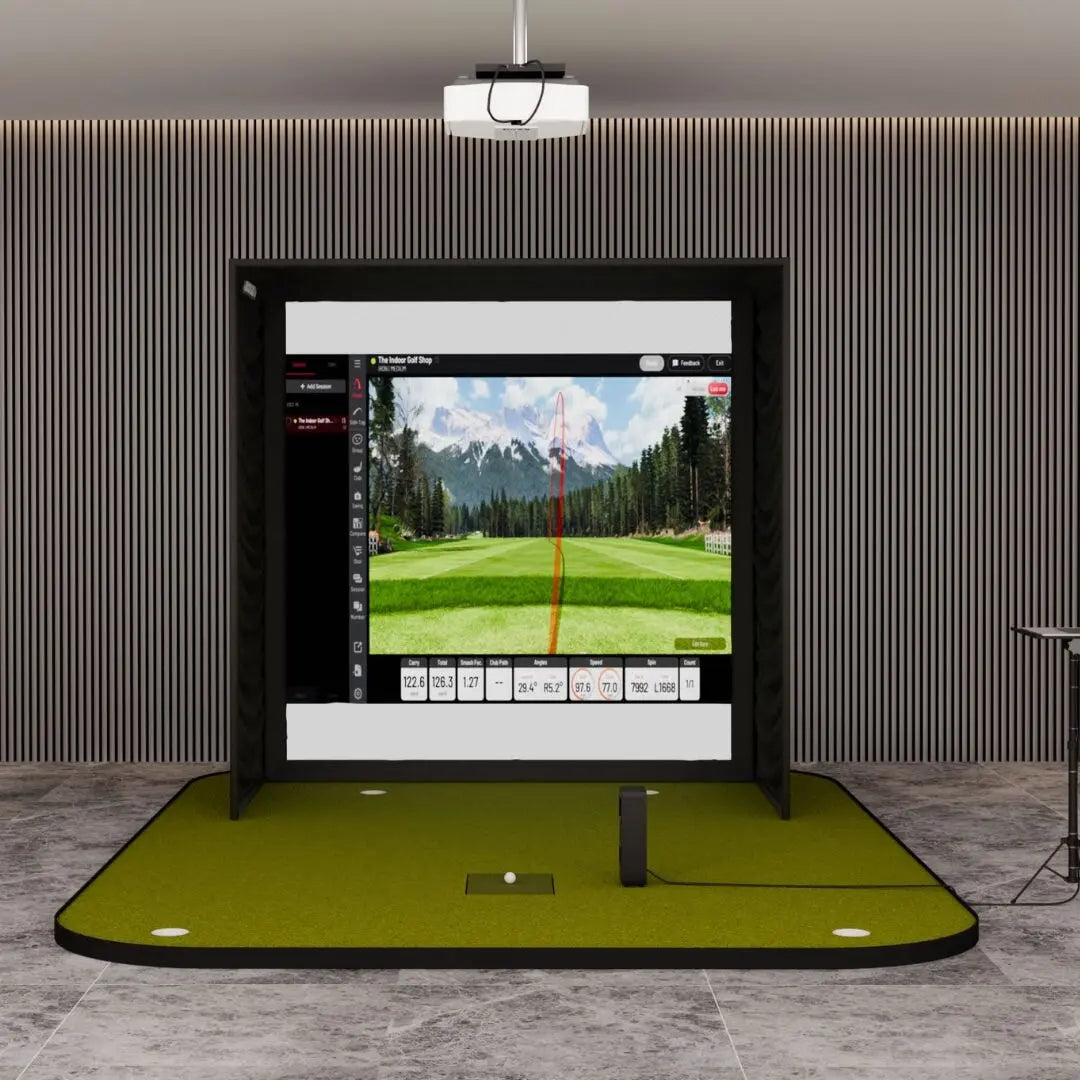 Uneekor - Uneekor EYE MINI LITE SIG8 Golf Simulator Package