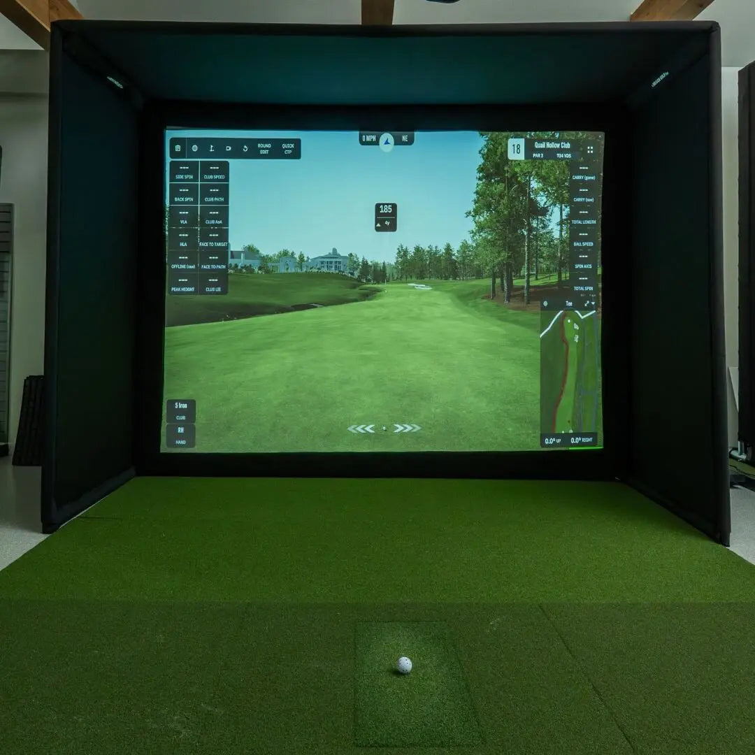 Shop Indoor Golf - SIGPRO™ Premier Golf Simulator Impact Screen