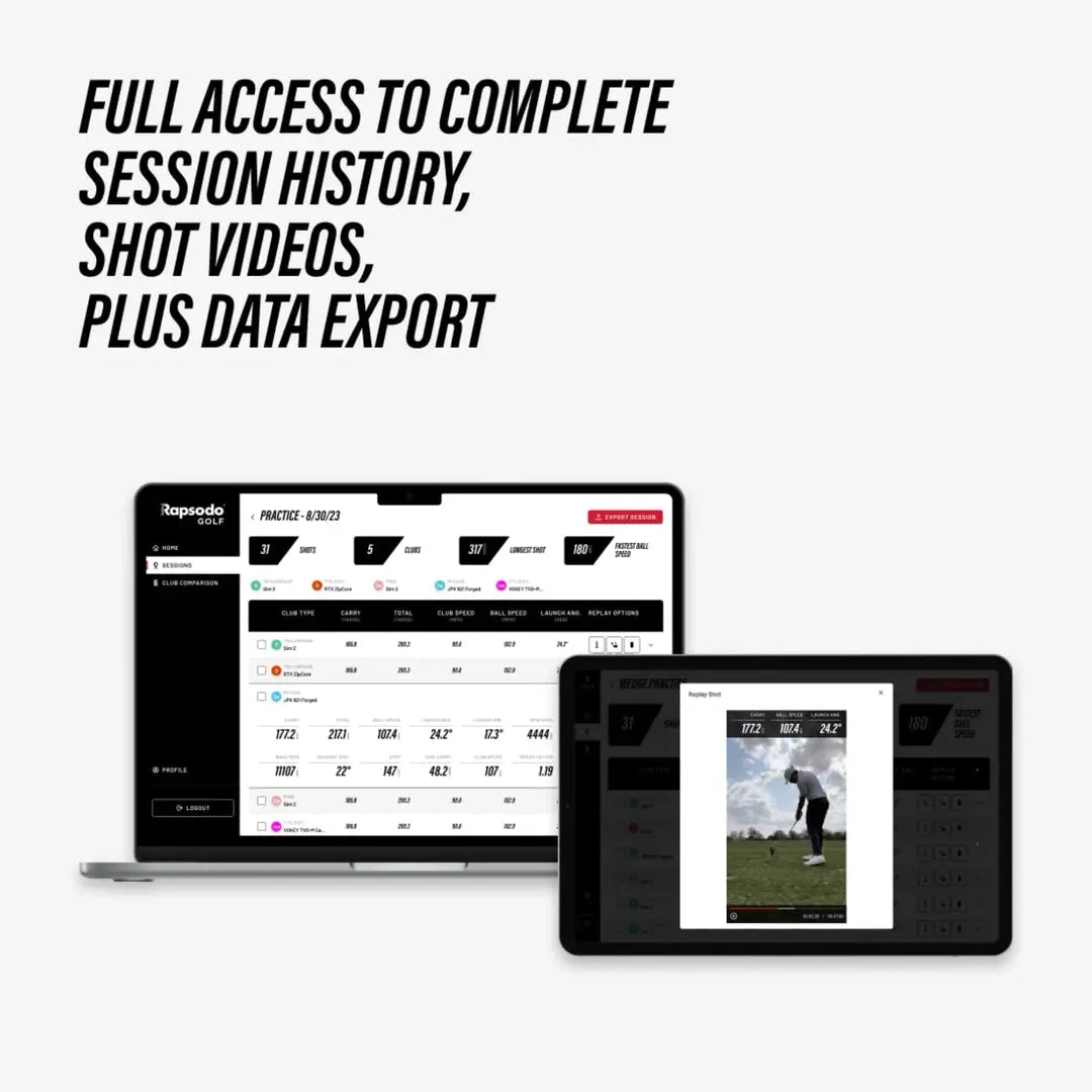 Rapsodo MLM2PRO Launch Monitor with Premium Membership