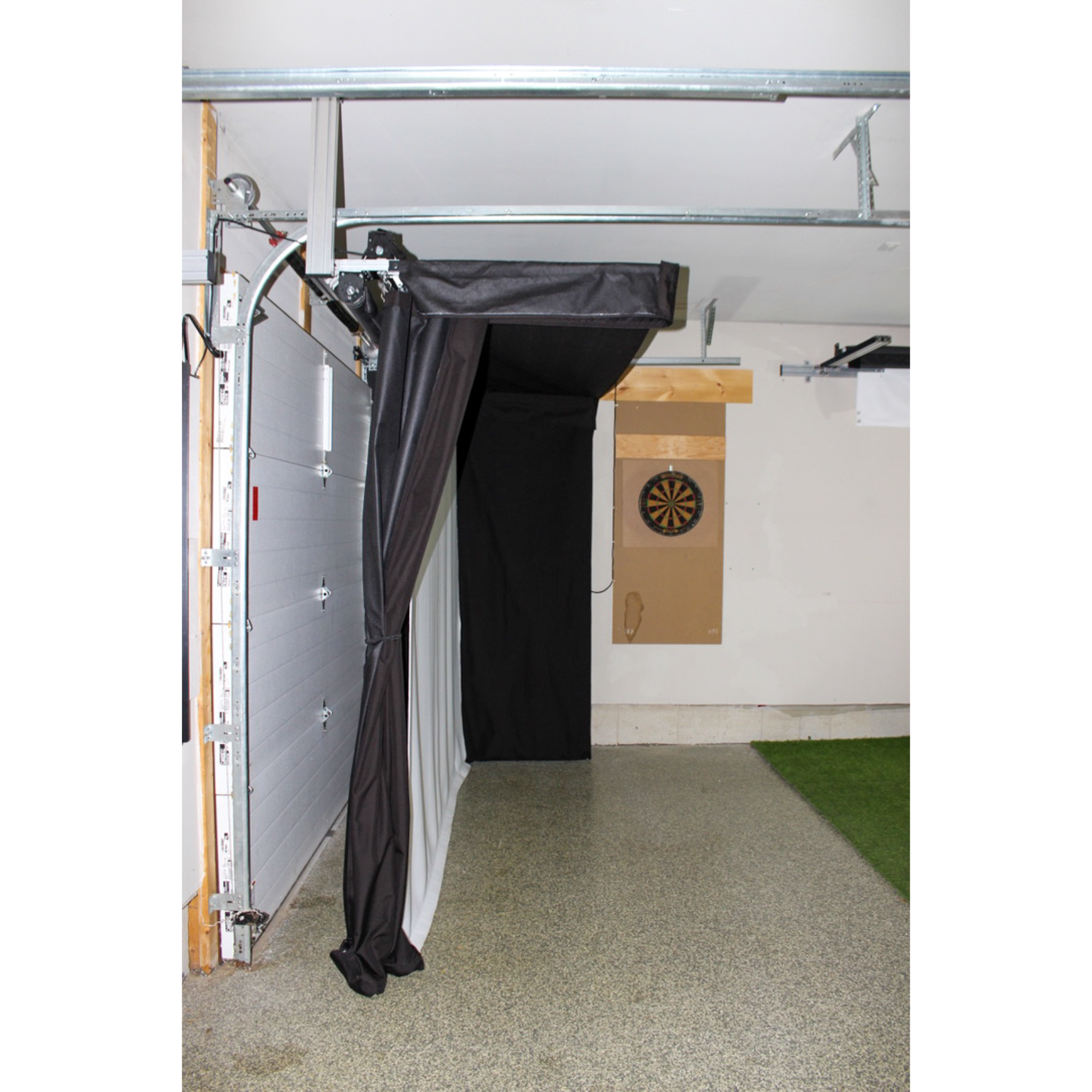 The SportScreen Vanish LITE Golf Simulator Enclosure