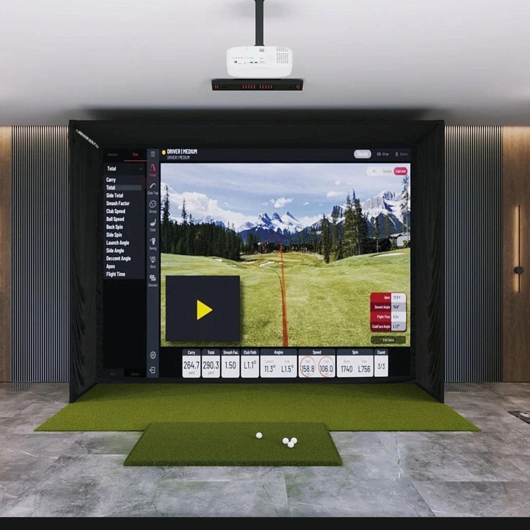 Uneekor EYE XO SIG12 Golf Simulator Package