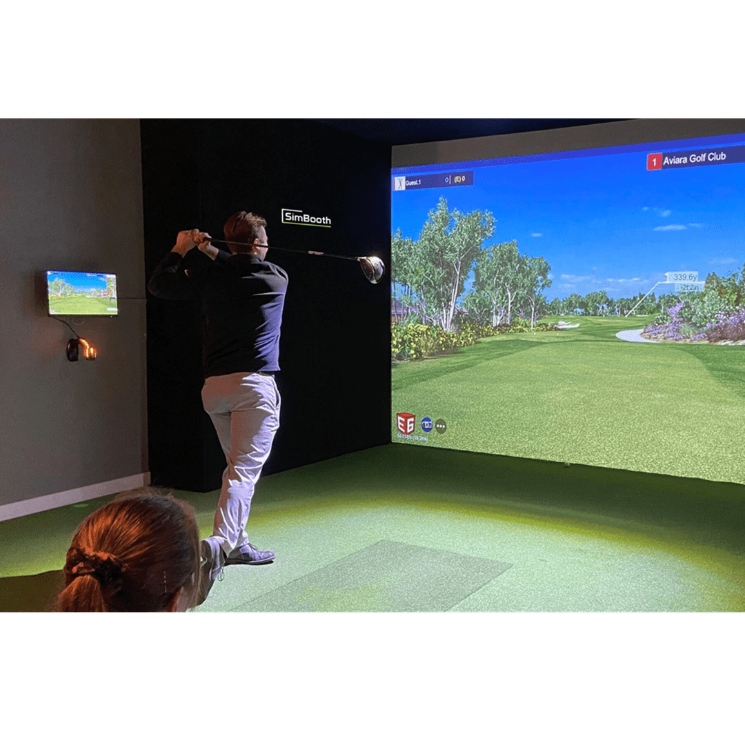 SimBooth Golf Enclosure