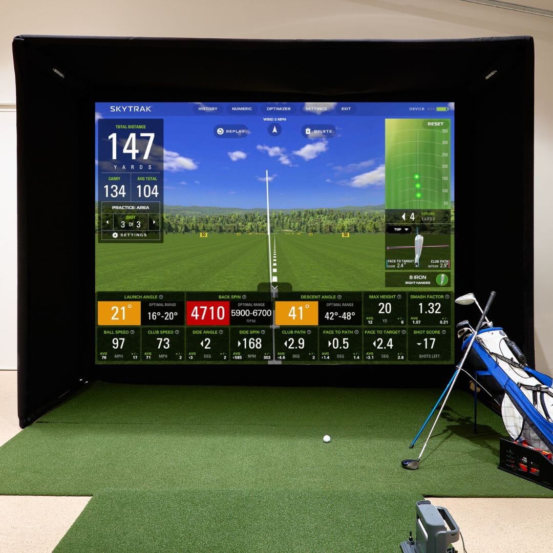 SkyTrak+ SIG12 Golf Simulator Package