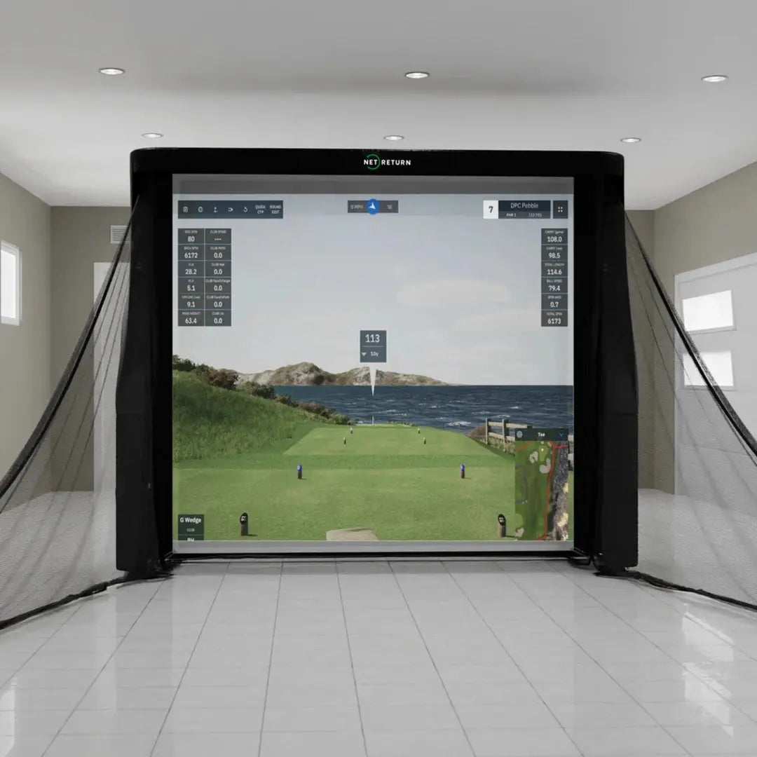 The Net Return Golf Simulator Bay