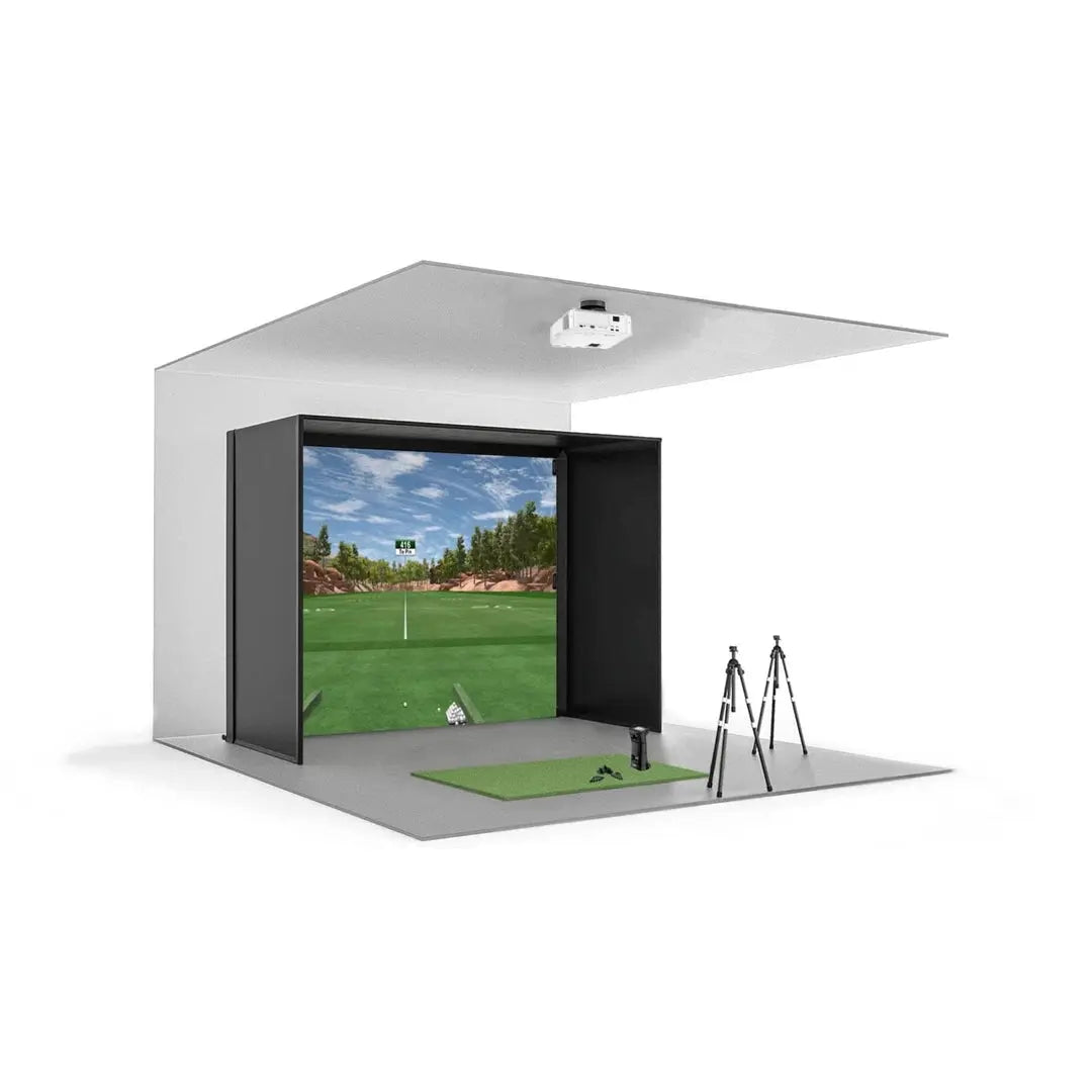 Uneekor - Uneekor EYE Mini Carl's Place Pro Premium Golf Simulator Package