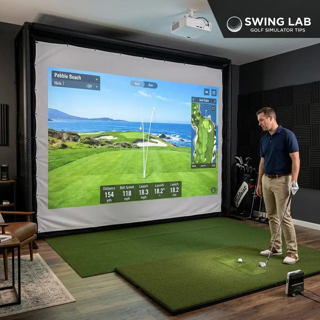 7 Mistakes You’re Making With Your Golf Simulator Impact Screen (And H