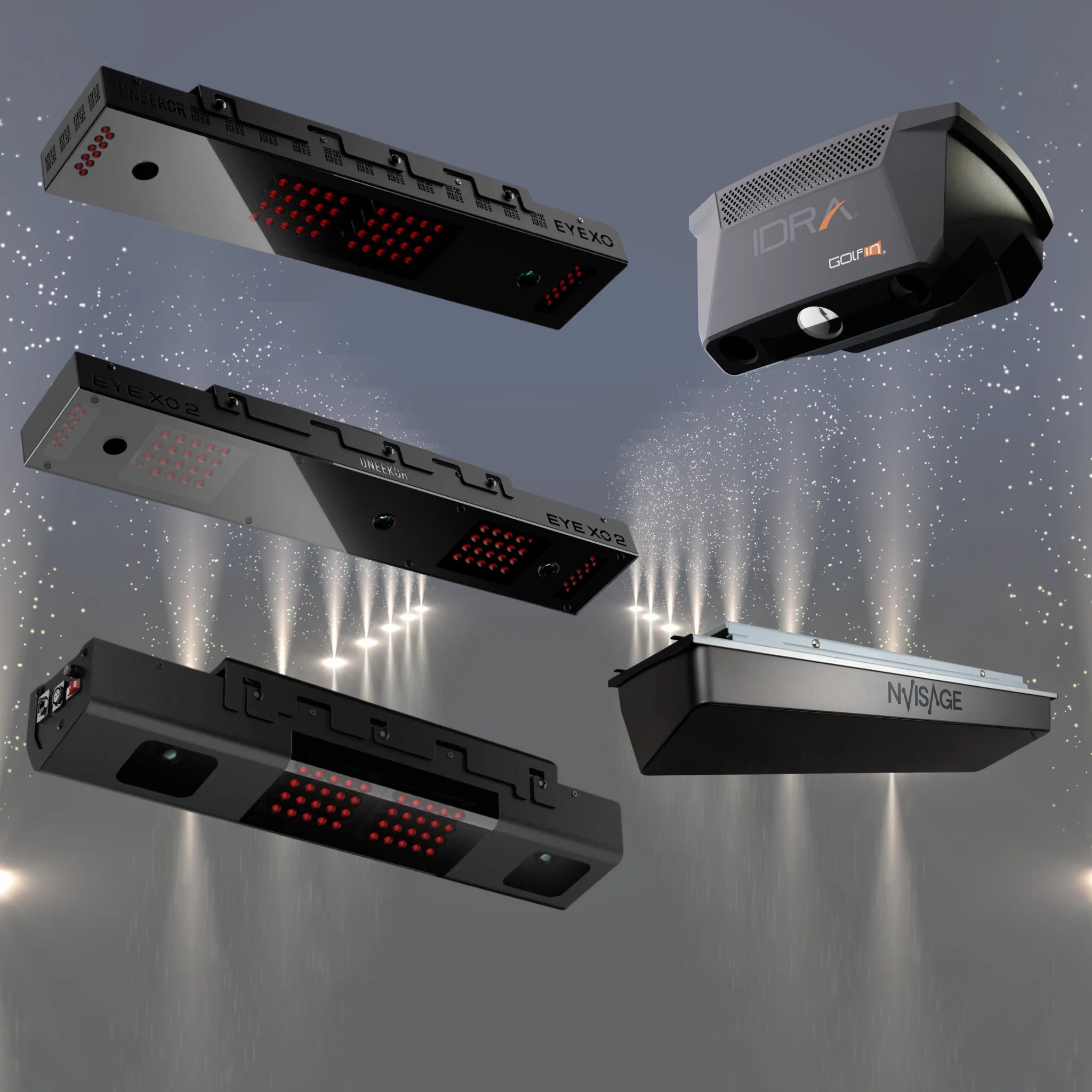 Overhead Indoor Golf Launch Monitors