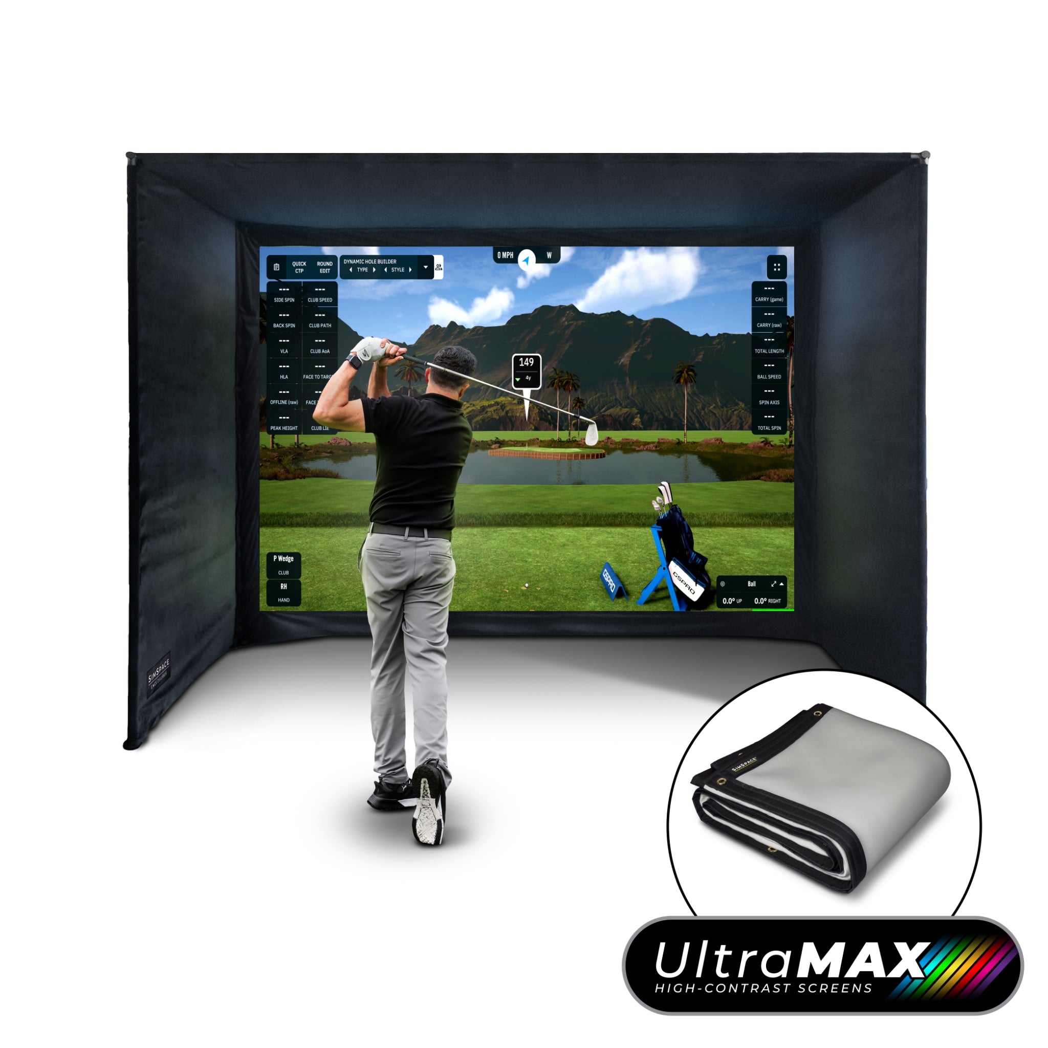 SimSpace UltraMax Golf Enclosure