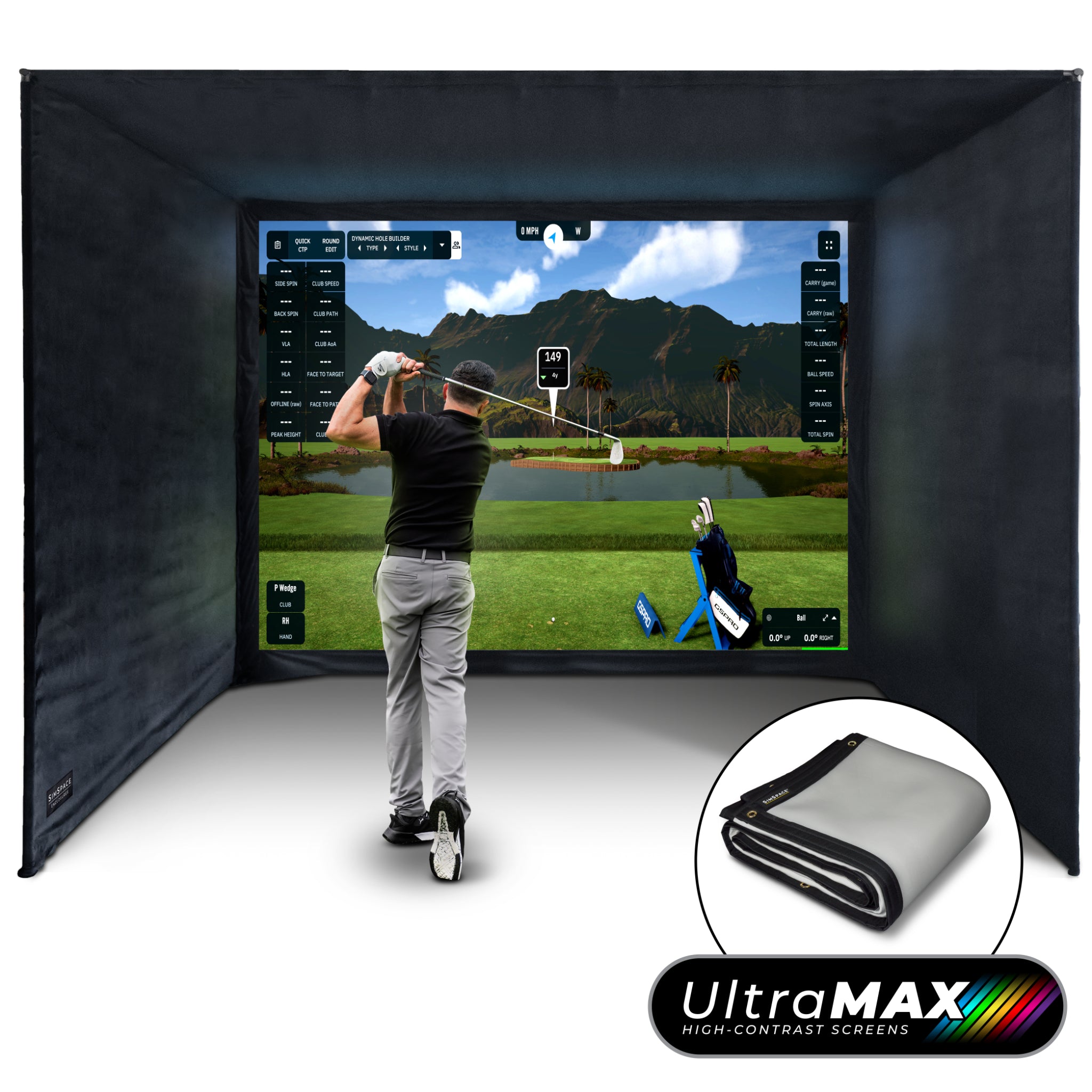 SimSpace UltraMax Golf Enclosure