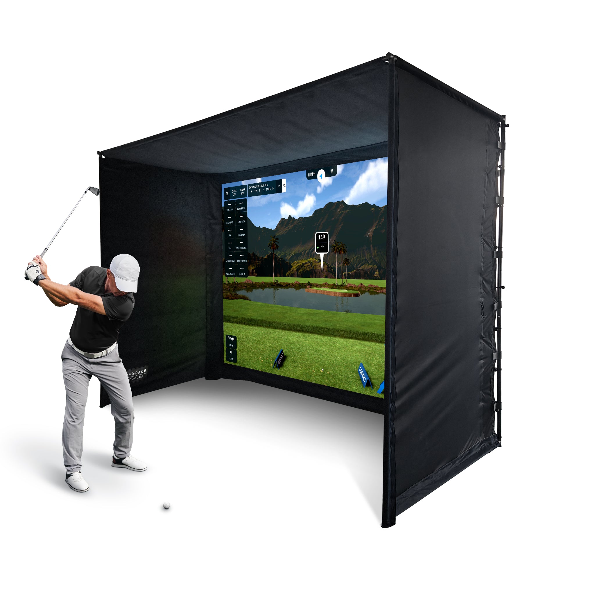 SimSpace UltraMax Golf Enclosure