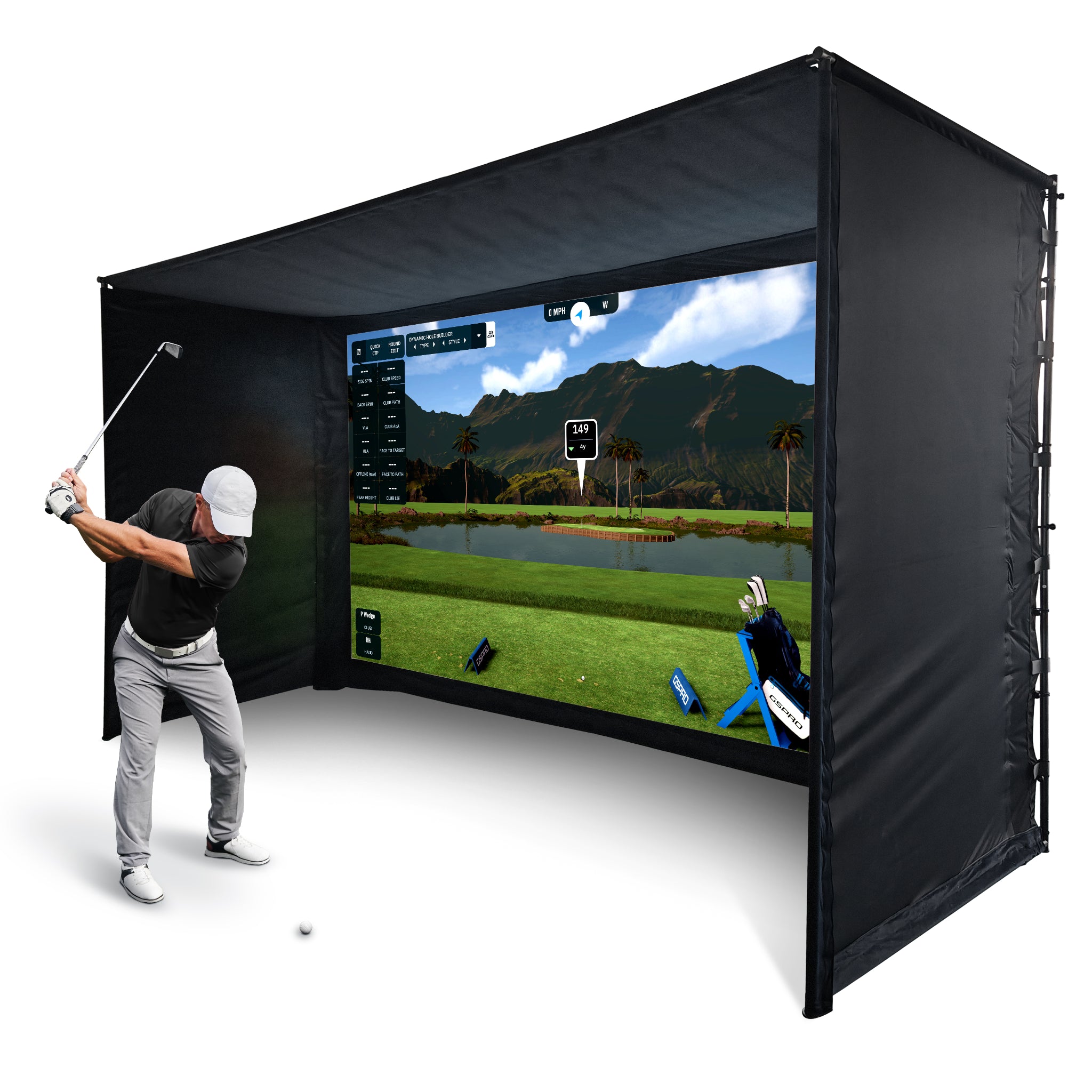 SimSpace UltraMax Golf Enclosure