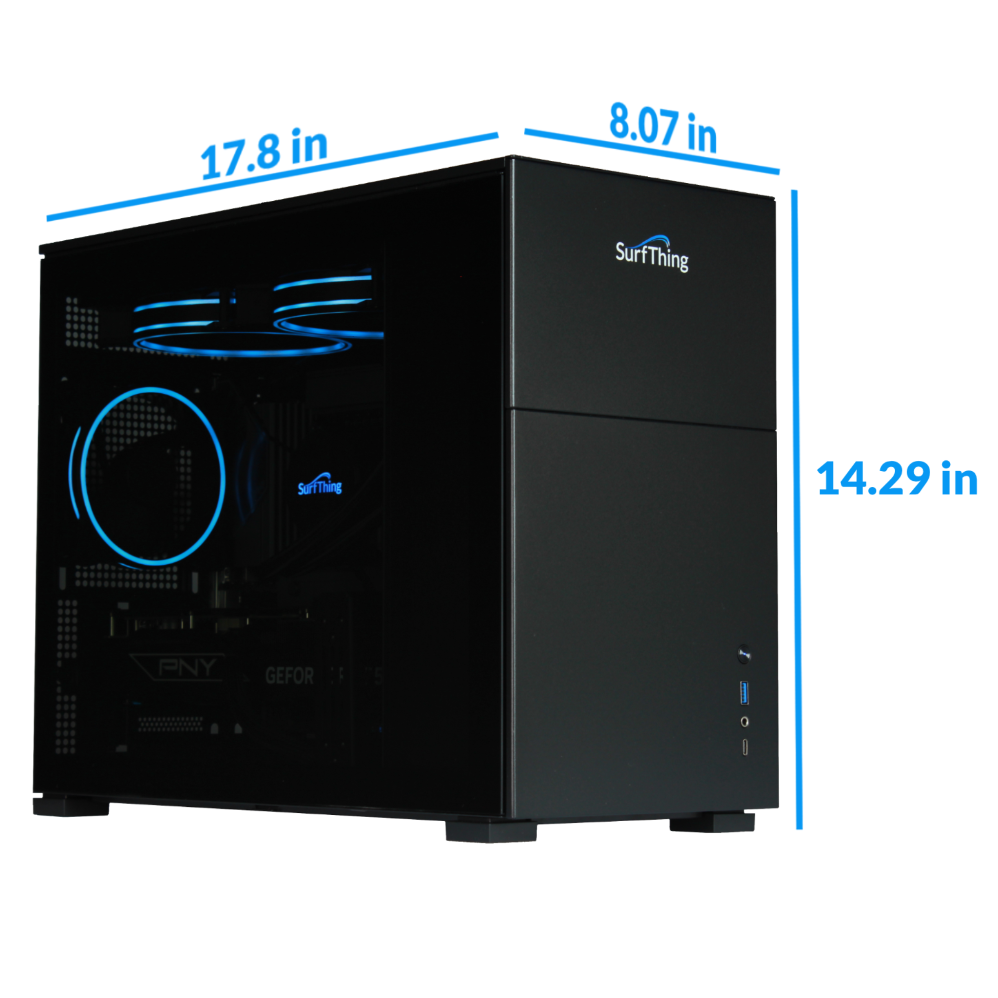 SurfThing SG3-5802 Golf Simulator and Gaming Computer