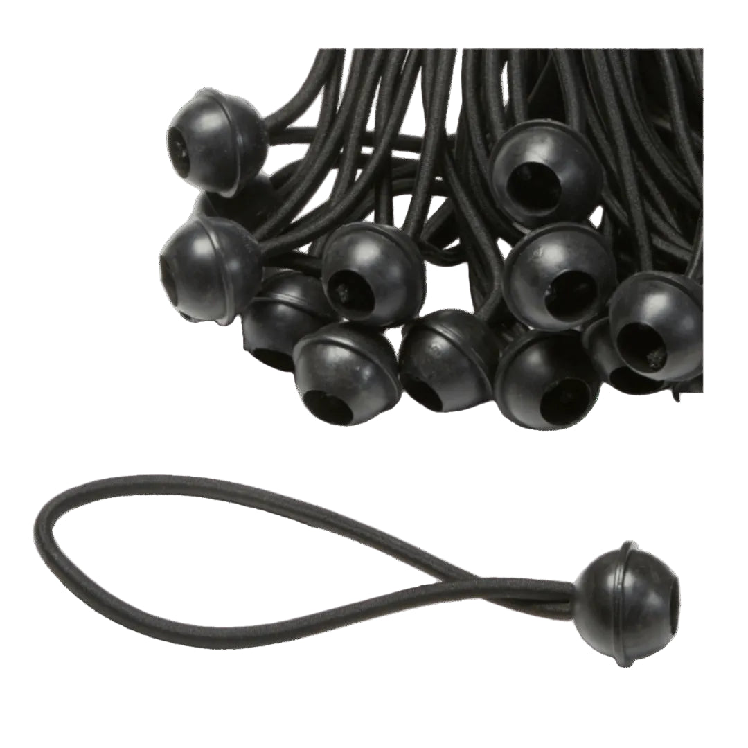 Carl's Place 6-inch Black Ball Bungees each