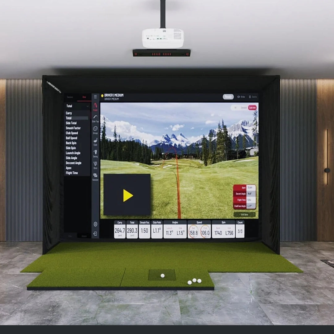 Uneekor EYE XO SIG12 Golf Simulator Package