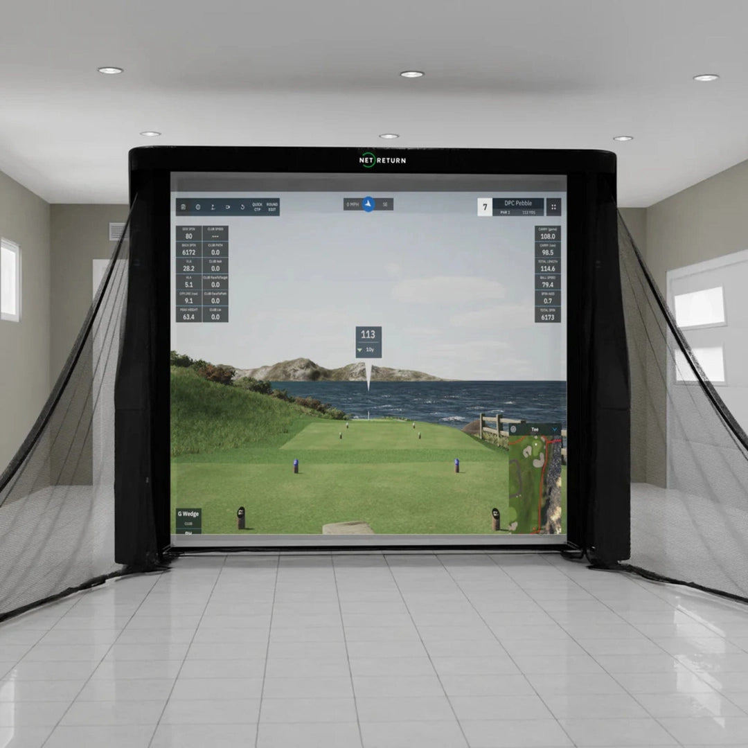The Net Return Golf Simulator Bay
